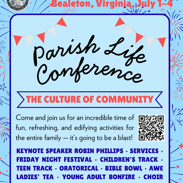 2026 Parish Life Conference: The Culture of Community