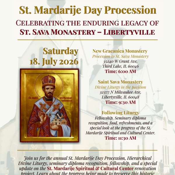 St. Mardarije Day Procession