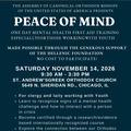 Peace of Mind ﻿Mental Health First Aid Training