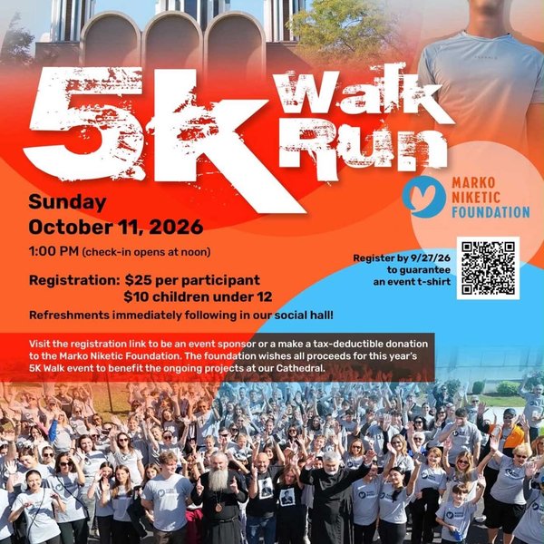 Marko Niketic 5k Walk/Run