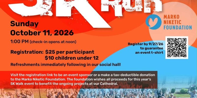 Marko Niketic 5k Walk/Run