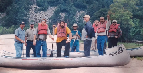 Canoe Trip Group Shot