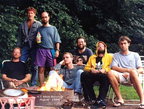 Male Bonding Group Shot